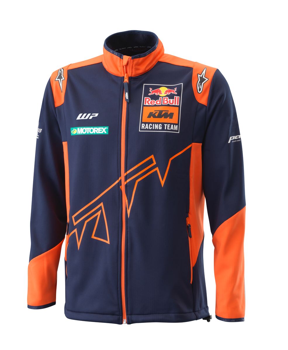 KTM KTM Replica Racing Team Softshell Jacket Navy/Orange
